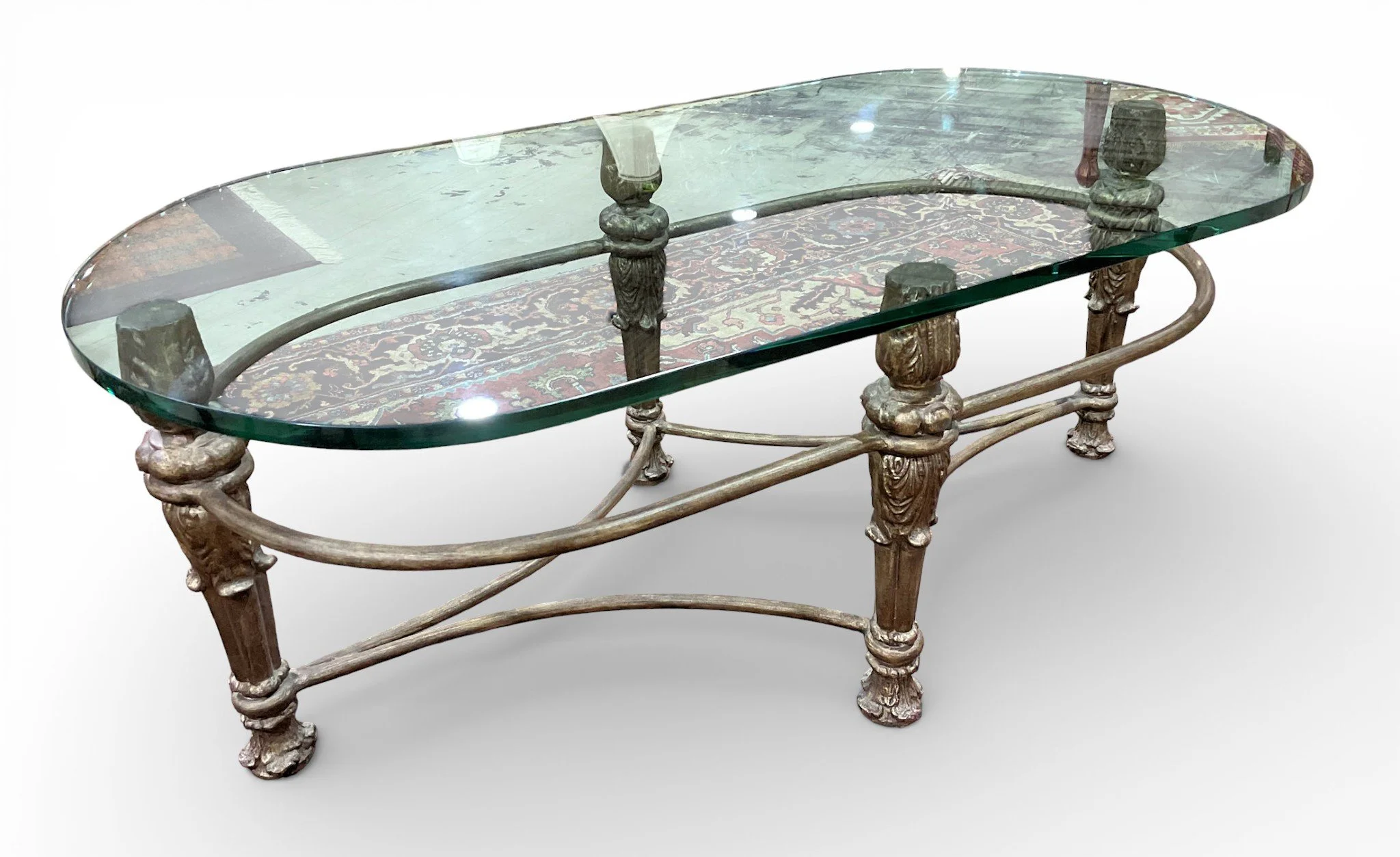 Encore Furniture Gallery-Murray's Iron Works Louis XV Coffee Table